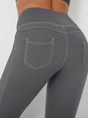 Load image into Gallery viewer, High Waist Denim Leggings