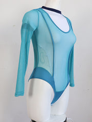 Load image into Gallery viewer, Sheer Bodysuit