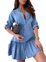 Load image into Gallery viewer, Denim Dress