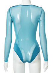Load image into Gallery viewer, Sheer Bodysuit
