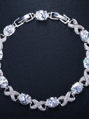 Load image into Gallery viewer, Sterling Silver Gemstone Bracelets