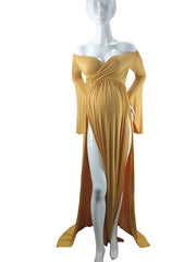 Load image into Gallery viewer, Maternity Long Dress