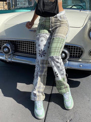 Load image into Gallery viewer, Patchwork Pants