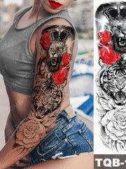 Load image into Gallery viewer, Full Sleeve Temporary Tattoo