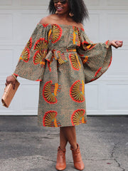 Load image into Gallery viewer, Off-Shoulder Dress