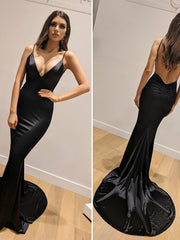 Load image into Gallery viewer, Long Satin Gown