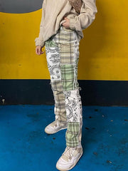 Load image into Gallery viewer, Patchwork Pants