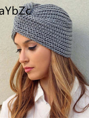 Load image into Gallery viewer, Knitted Beanie Hat