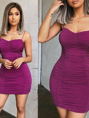 Load image into Gallery viewer, Ruched Mini Dress