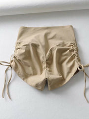 Load image into Gallery viewer, Side Drawstring Booty Shorts