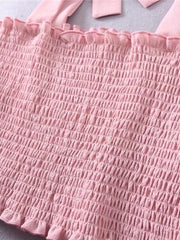 Load image into Gallery viewer, Tube Crop Top with Bow Tie