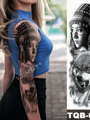 Load image into Gallery viewer, Full Sleeve Temporary Tattoo