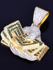 Load image into Gallery viewer, Money in the Hand Pendant Necklace