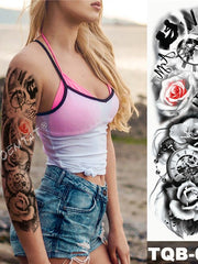 Load image into Gallery viewer, Full Sleeve Temporary Tattoo