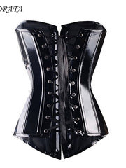 Load image into Gallery viewer, Faux Leather Corset