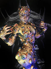 Load image into Gallery viewer, Halloween Men Women Horror Costume Big Eye Novelty Printing Skinny Jumpsuit Stretch Rompers Nightclub Party Scary Costumes