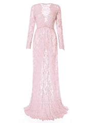 Load image into Gallery viewer, Maternity Sheer Lace Dress