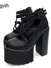 Load image into Gallery viewer, Chunky High Heels