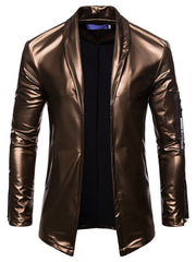 Load image into Gallery viewer, Faux Leather Jacket