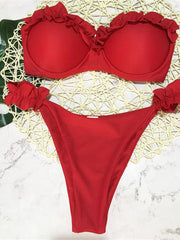 Load image into Gallery viewer, Ruffled Bikini