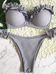 Load image into Gallery viewer, Ruffled Bikini