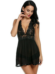 Load image into Gallery viewer, Sheer Lace Night dress + underwear