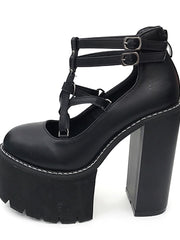 Load image into Gallery viewer, Chunky High Heels