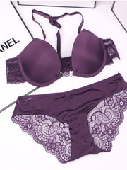 Load image into Gallery viewer, Bras & Panties with Back Lace Details