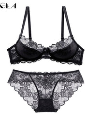 Load image into Gallery viewer, Sexy Lace Lingerie Set Bras & Underwear