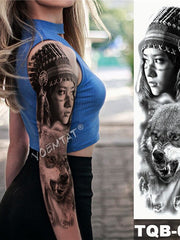 Load image into Gallery viewer, Full Sleeve Temporary Tattoo