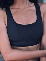 Load image into Gallery viewer, Criss-Cross Back High Impact Sports Bra