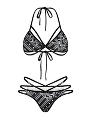 Load image into Gallery viewer, Bikini Ethnic Color Pattern Print