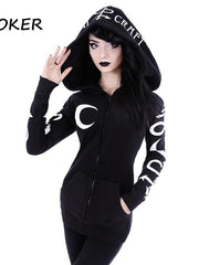 Load image into Gallery viewer, Gothic Long Sleeves Hoodie