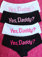 Load image into Gallery viewer, Yes, Daddy Panties