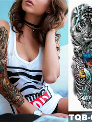 Load image into Gallery viewer, Full Sleeve Temporary Tattoo
