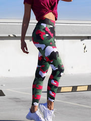 Load image into Gallery viewer, High Waist Camouflage Print Leggings