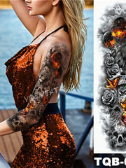 Load image into Gallery viewer, Full Sleeve Temporary Tattoo