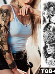 Load image into Gallery viewer, Full Sleeve Temporary Tattoo