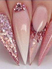 Load image into Gallery viewer, Mix Glitter Nail Flakes Set (8 containers)