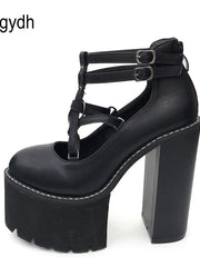 Load image into Gallery viewer, Chunky High Heels