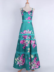 Load image into Gallery viewer, Floral Maxi Dress