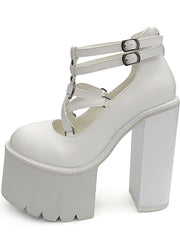 Load image into Gallery viewer, Chunky High Heels