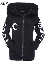 Load image into Gallery viewer, Gothic Long Sleeves Hoodie