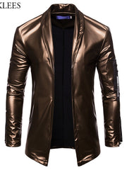 Load image into Gallery viewer, Faux Leather Jacket