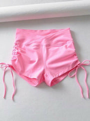 Load image into Gallery viewer, Side Drawstring Booty Shorts