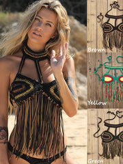 Load image into Gallery viewer, Crochet Bikini Top