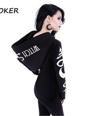 Load image into Gallery viewer, Gothic Long Sleeves Hoodie