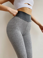 Load image into Gallery viewer, High Waist Booty Enhancing Texture Leggings