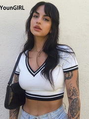 Load image into Gallery viewer, Crop Top T-Shirt