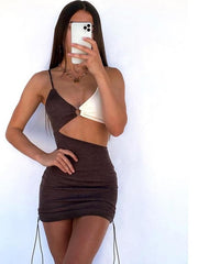 Load image into Gallery viewer, Cutout Mini Dress